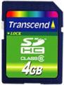   Transcend  SDHC (SD2.0 Class 6) 4 GB